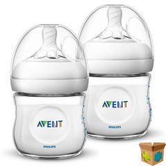 PHILIPS AVENT NATURAL 2.0 ZUIGFLES 120ML DUO