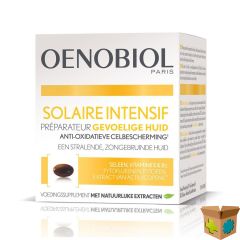 OENOBIOL SOLAIRE INTENSIF GEVOELIGE HUID CAPS 30