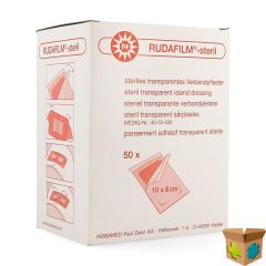 NOBA RUDAFILM STERIEL TRANSP 10CMX 8CM 50 9280322