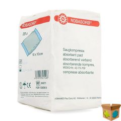 NOBA ABSORBENT PAD N/STER 10CMX10CM 25 9340920