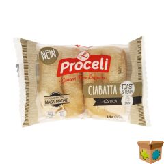 PROCELI CIABATTA RUSTICA 120G REVOGAN