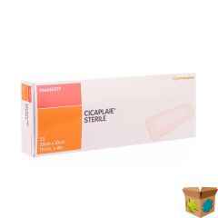 CICAPLAIE VERB STERIEL 30,0CMX10CM 25 66660277