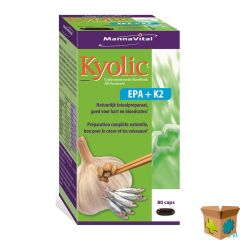 MANNAVITAL KYOLIC EPA+K2 CAPS 80
