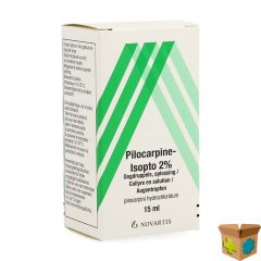 PILOCARPINE-ISOPTO 2 % COLLYRE 15ML