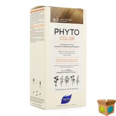PHYTOCOLOR 8.3  BLOND CLAIR DORE