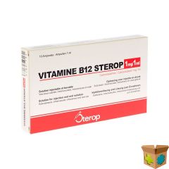 VIT B12 SC/IM/IV AMP 10 X 1MG/1ML