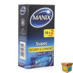 MANIX SUPER CONDOMS 14+2