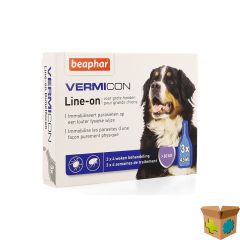 BEAPHAR VERMICON LINE-ON GROTE HOND 3X4,5ML