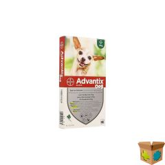 ADVANTIX 40/ 200 HONDEN < 4KG FL 6X0,4ML