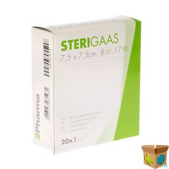 STERIGAAS KP STER 8L 7,5X 7,5CM 20X1
