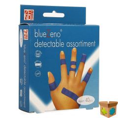 BLUEZENO PLEISTER DETECTABLE ASSORTMENT 40