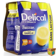 DELICAL EFFIMAX 2.0 VANILLE 4X200ML