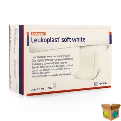 LEUKOPLAST SOFT WHITE 38X72MM 100