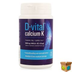 D-VITAL CALCIUM K CAPS 180