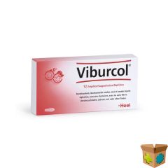 VIBURCOL NF SUPPO 12 HEEL