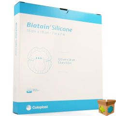 BIATAIN SILICOON ADHESIVE STER 18,0X18,0CM 5 33406