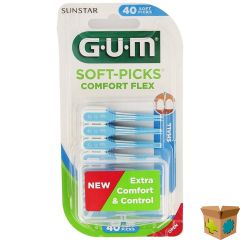 GUM SOFTPICKS COMFORT FLEX SMALL 40