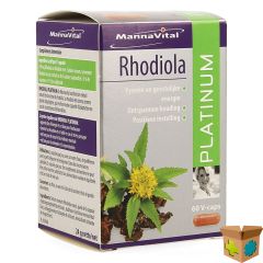 MANNAVITAL RHODIOLA PLATINUM V-CAPS 60
