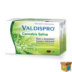 VALDISPRO CANNABIS SATIVA CAPS 24