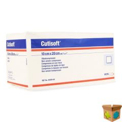 CUTISOFT N/ST NON WOVEN 4PL 10,0X 20,0CM 100