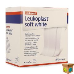LEUKOPLAST SOFT WHITE 6CMX5M