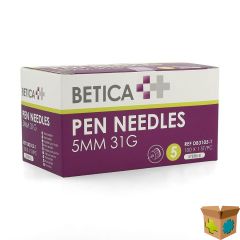 BETICA PEN NEEDLES 5MM 31G 100