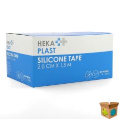 HEKA PLAST TAPE RING SILICONE 1,5MX2,5CM 12