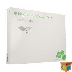 MEXTRA SUPERABSORBENT NF 20,0X25,0CM 10 610740