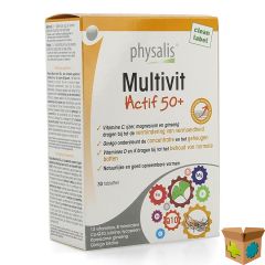 PHYSALIS MULTIVIT ACTIF 50+ COMP 30