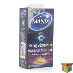 MANIX KING SIZE MAX CONDOMEN 14