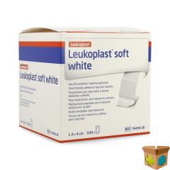 LEUKOPLAST SOFT WHITE INJ. 19X40MM 500