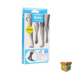 BOTA RELAX 280 KATOEN KORTE KOUS ZWART N2