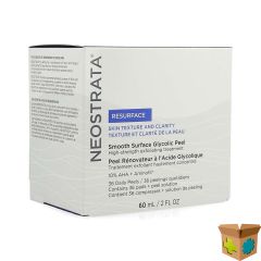 NEOSTRATA SMOOTH SURFACE GLYCOL.PEEL PADS 36+ 60ML