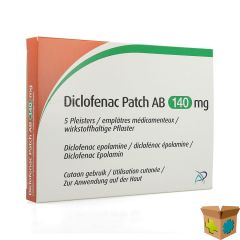 DICLOFENAC PATCH AB 140MG PLEISTER 5