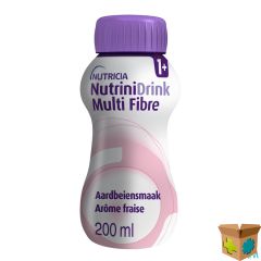 NUTRINIDRINK AARDBEI MULTI F.+12M FL 200ML 65589