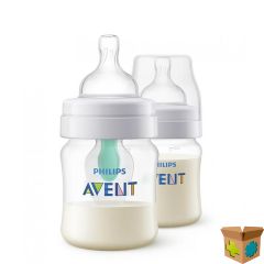 PHILIPS AVENT A/COLIC ZUIGFLES DUO 2X125ML