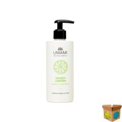 UMAMI WOODY LEMONS BERGAMOT&CEDER HAND LOTION300ML