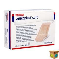 LEUKOPLAST SOFT 28X72MM 100