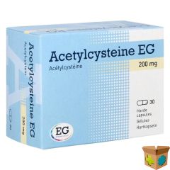 ACETYLCYSTEINE EG CAPS 30 X 200 MG