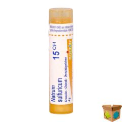 NATRUM SULFURICUM 15CH GR 4G BOIRON