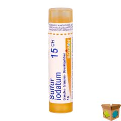 SULFUR IODATUM 15CH GR 4G BOIRON
