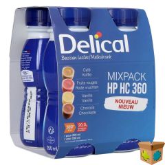 DELICAL HPHC 360 MIXPACK 4X200ML