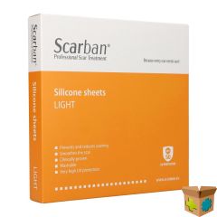 SCARBAN LIGHT SILICONEVERB WASB. +50ML 5X30CM 2