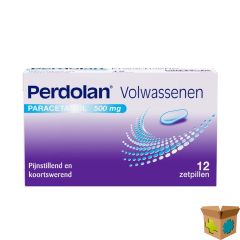 PERDOLAN SUPP AD 12X500MG