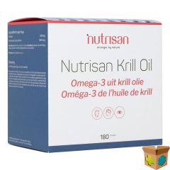 NUTRISAN KRILL OIL LICAPS 180