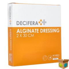 DECIFERA ALGINATE DRESSING 2X30CM 5