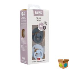 BIBS 3 FOPSPEEN DUO IRON BABY BLUE