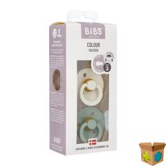 BIBS 3 FOPSPEEN DUO SAGE IVORY