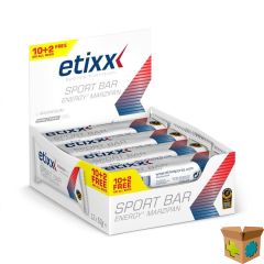 ETIXX ENERGY MARZIPAN SPORT BAR 12X50G