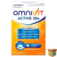OMNIVIT ACTIVE 50+ BRUISTABL. 20